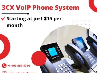 3CX VoIP Phone System - Starting at just $15 per month