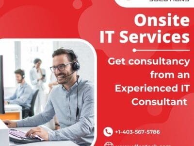 Onsite IT Services Get consultancy from an Experienced IT Consultant