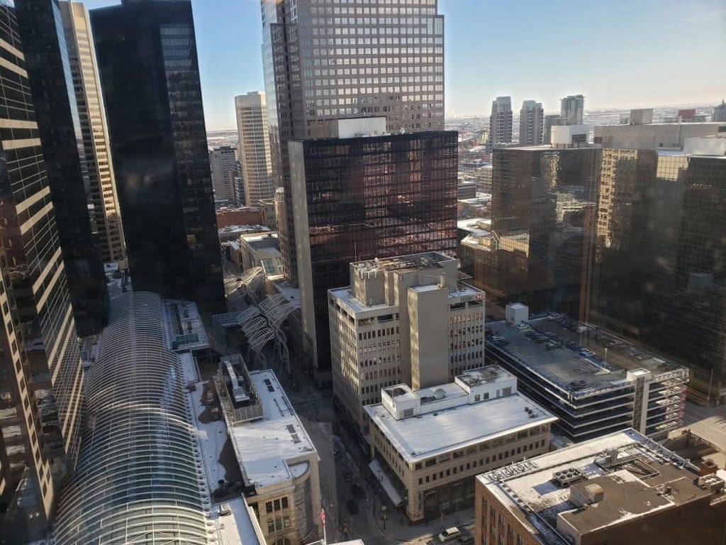 Calgary downtown